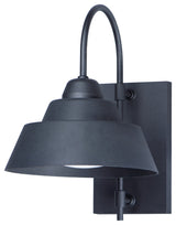 Maxim 10104 Shoreline 15" Tall Outdoor Wall Sconce - 15-3/4" - Black