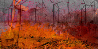 "Coachella Valley" Print on Canvas, 60"x30"