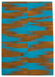 Rug N Carpet - Handmade Oriental 6' 8'' x 9' 6'' Modern Design Wool Kilim Rug