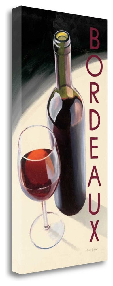 "Bordeaux" By Marco Fabiano, Giclee Print on Gallery Wrap Canvas, Ready to Hang