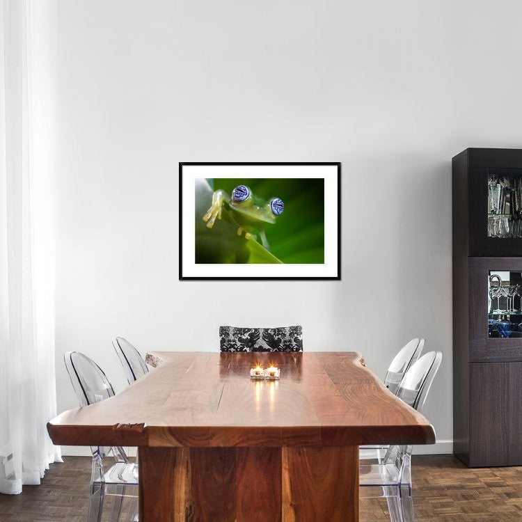 "Im a bit shy" Framed Digital Print by Ghizzi Panizza Alberto, 38"x28"