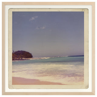Beach Day Fine Art Print, Maple, 22"x22"