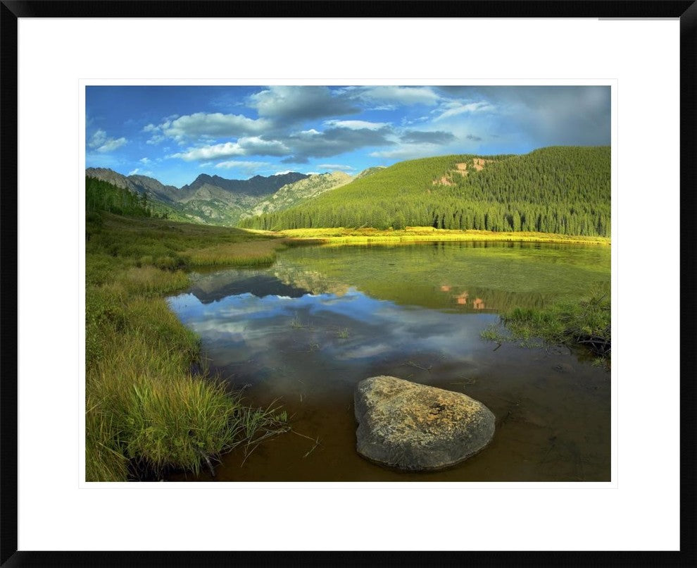 "Mt Powell and Piney Lake, Colorado"  by Tim Fitzharris, 32x26"
