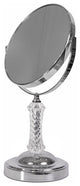 Freestanding Bath Magnifying Makeup Mirror