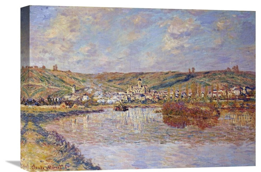 "End of the Afternoon, Vetheuil" Artwork, 22" x 15"