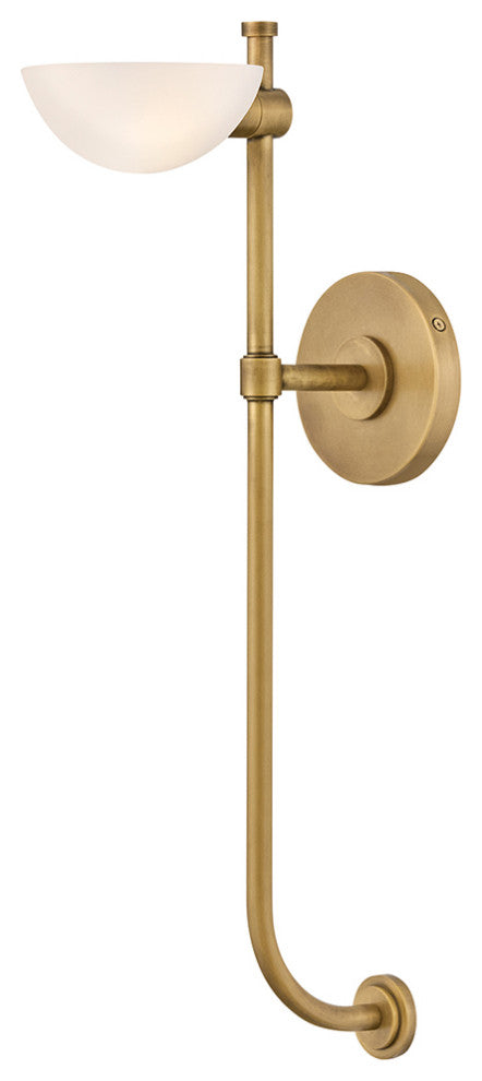Fredrick Ramond Merit Large Single Light Sconce, Heritage Brass
