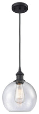 Innovations Lighting 516-1P-BK-G124-8 Athens 1 Light 8" Mini Pendant