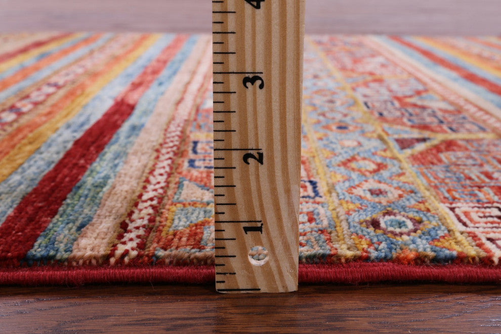 2' 6" X 4' 0" Khorjin Super Kazak Hand Knotted Wool Rug Q11033