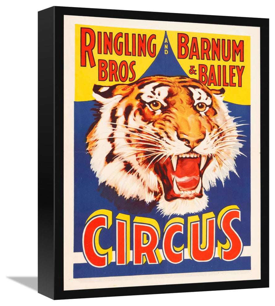 "Circus" Stretched Canvas Giclee by Hollywood Photo Archive, 12"x16"