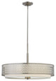 Fredrick Ramond Jules Medium Convertible Drum, Brushed Nickel*