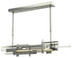 Planar Large LED Pendant, Sterling Finish