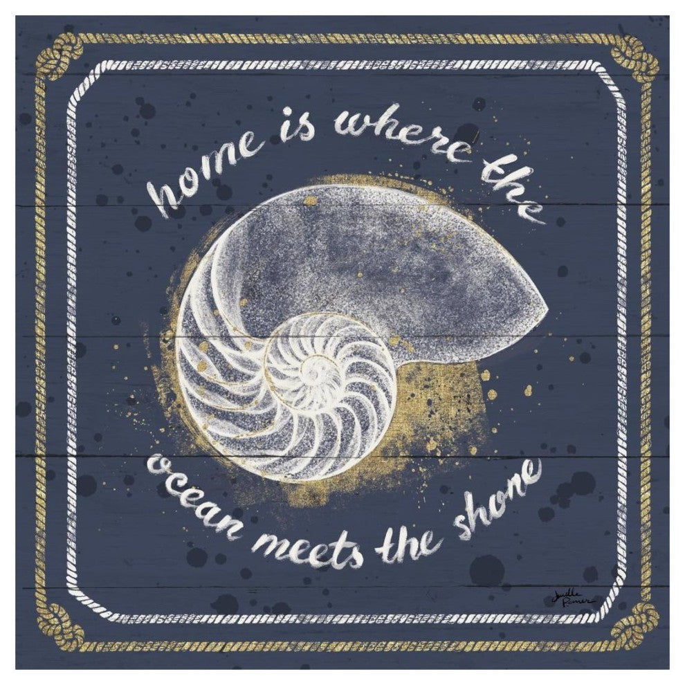 "Calm Seas I" Digital Paper Print by Janelle Penner, 20"x20"