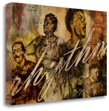 "Rhythm" By Eric Yang, Giclee Print on Gallery Wrap Canvas, Ready to Hang