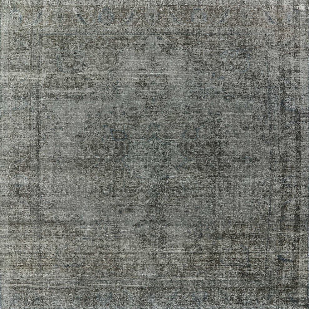 Ahgly Company Indoor Square Mid-Century Modern Area Rugs, 4' Square