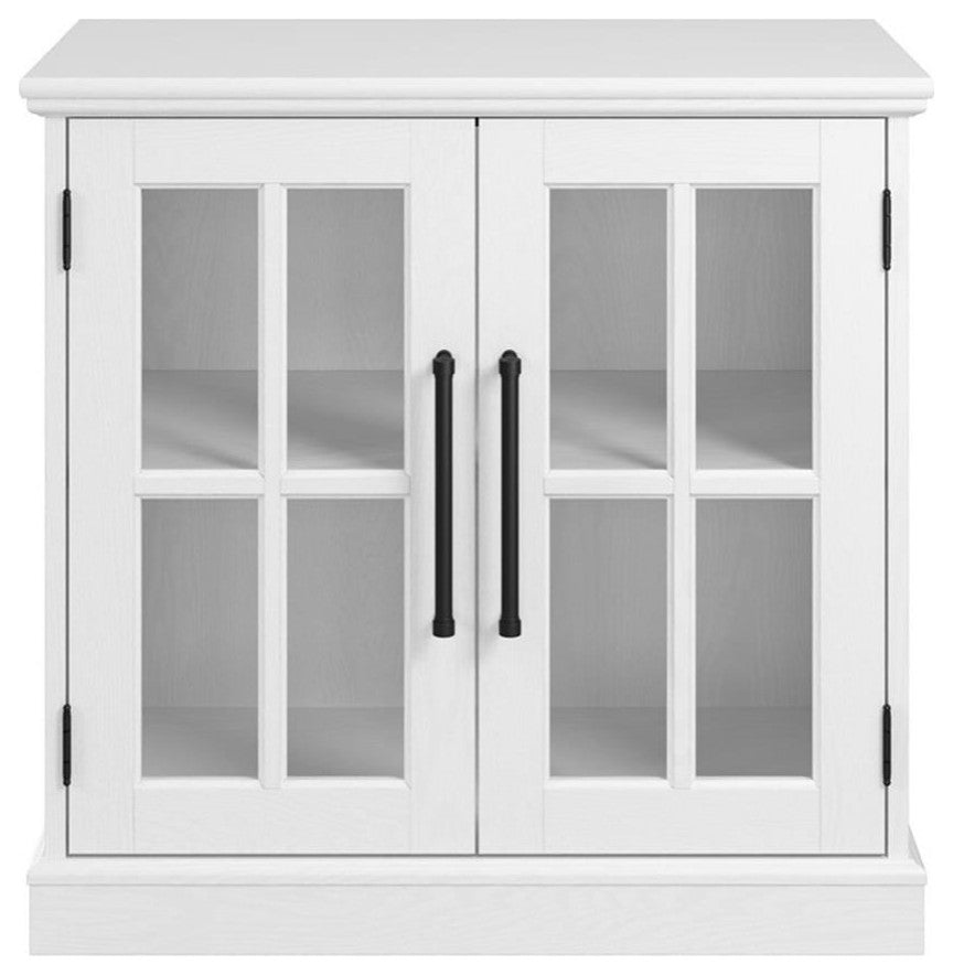 Westbrook 32W Storage Cabinet with Glass Doors by Bush Furniture
