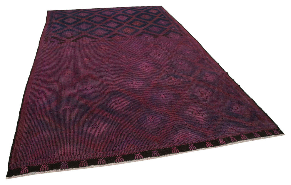 Rug N Carpet - Handwoven Anatolian 7' 3'' x 11' 8'' Rustic Wool Kilim Rug