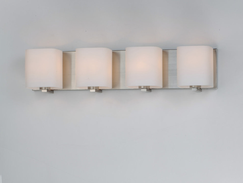 Maxim 11254SW Wrap 4 Light 26"W Bathroom Vanity Light - Polished Chrome