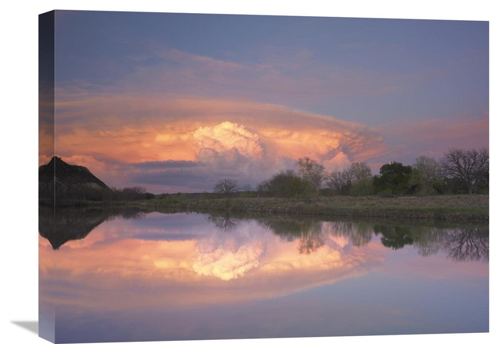 "Storm Clouds South Llano River, South Llano River State Park, Texas" Artwork
