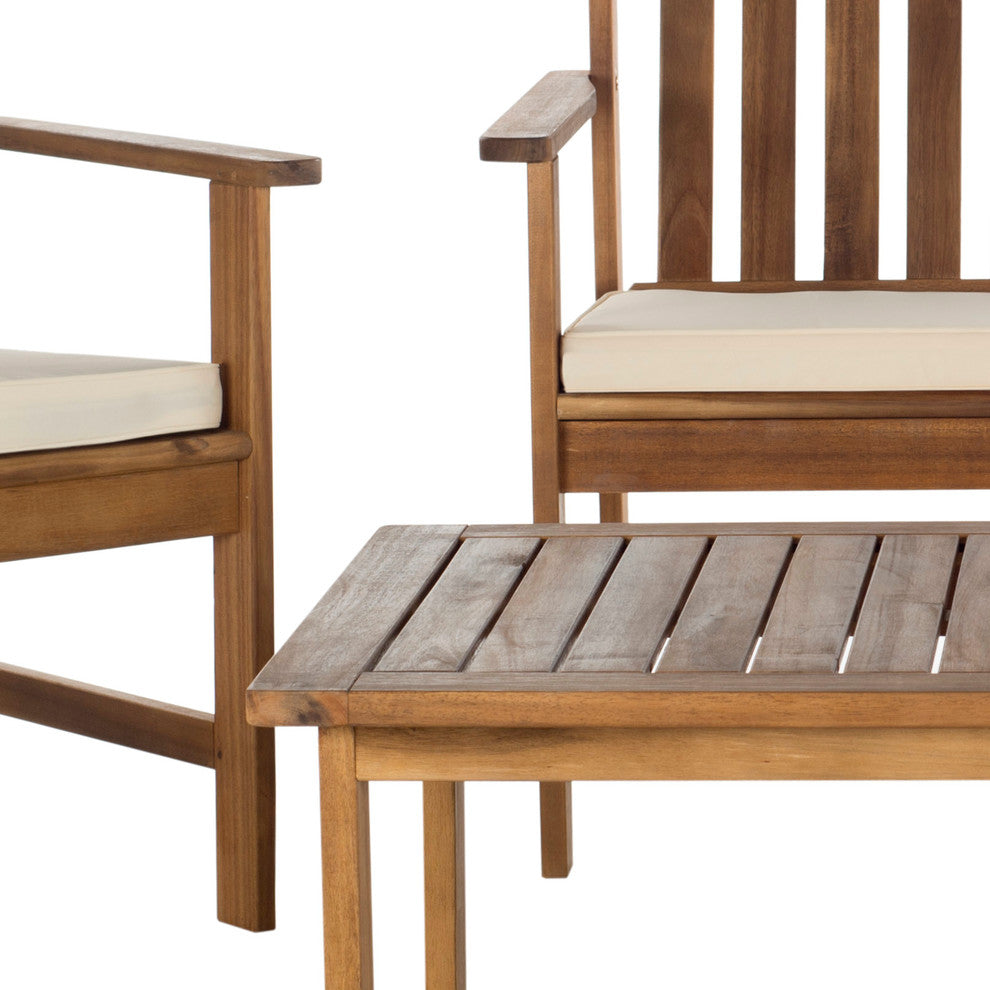 Safavieh Burbank 4-Piece Indoor-Outdoor Living Set