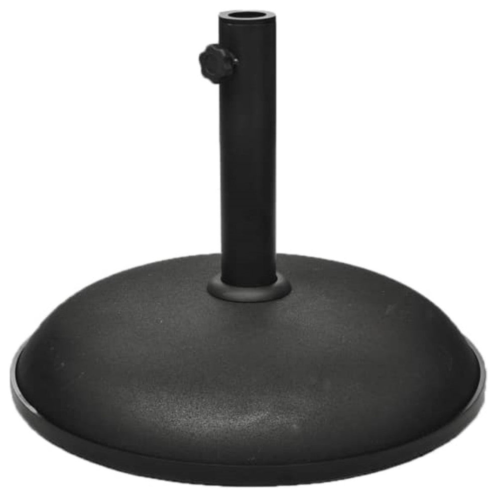 vidaXL Umbrella Base 66.14 lb Black Steel and Cement