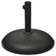 vidaXL Umbrella Base 66.14 lb Black Steel and Cement