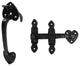 Antique Suffolk Latches, Black, 6"