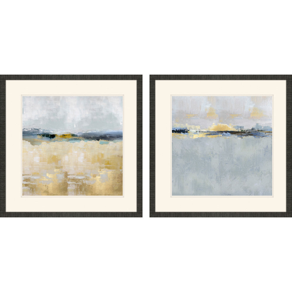 Gentle Horizon II Artwork, 2-Piece Set