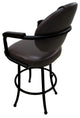 Swivel Metal Counter 26", 30" Extra Tall 34" Bar Stool, M-79, Austin Mahogany Vi