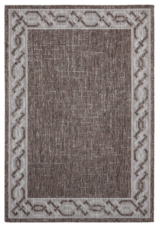 United Weavers Augusta Whitehaven Brown Oversize Rug 7'10x10'6