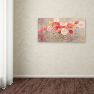 'Wild Poppies III' Canvas Art by Li Bo