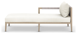 Sherwood Outdoor Laf Chaise Pc-Brown
