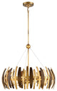 Metropolitan N7837-659 Manitou, 6-Light Chandelier, Ardor Gold Finish