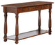 Wooden Console Table, Brown