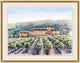 Vineyard Estate Watercolor 2, Giclee Reproduction Artwork