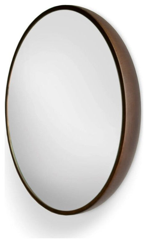 Nomon Welcome Mirror, Natural Solid Walnut Veneered Wood