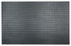 Rubber-Cal Shark Tooth II Heavy-Duty Rubber Mat - Black, 24 x 36 x 0.5 in.