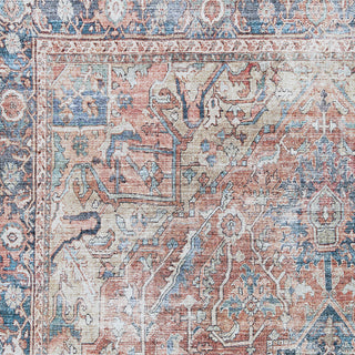 Couristan Pasha Antique Kashan Rust Area Rug, 5' X 8'