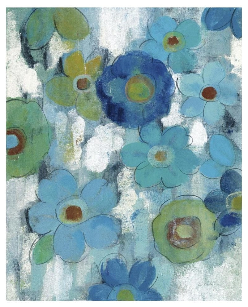 "Blue Eyes II" Digital Paper Print by Silvia Vassileva, 18"x22"