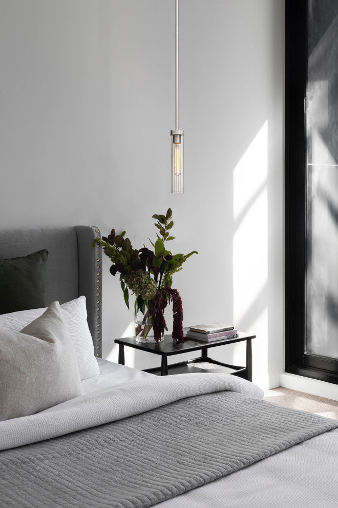 Z-LITE 1-Light Pendant, Brushed Nickel