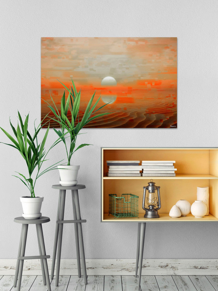 "Smara" Fine Art Canvas Print, 60"x40"