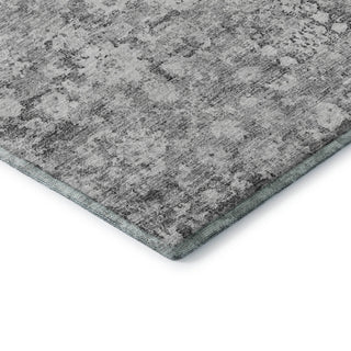 Premium Machine Washable Mayfield AMF651 Silver 9' x 12' Rug