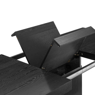 Vector Expandable Dining Table Black Gold -4660