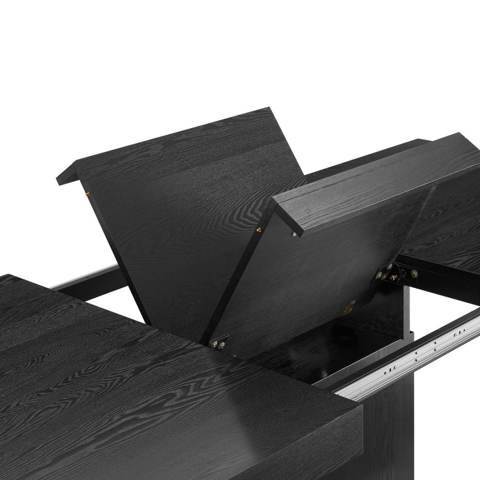 Vector Expandable Dining Table Black Gold -4660