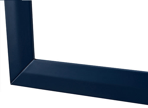 Transitional Framed Mirror, Heritage Blue, 24"