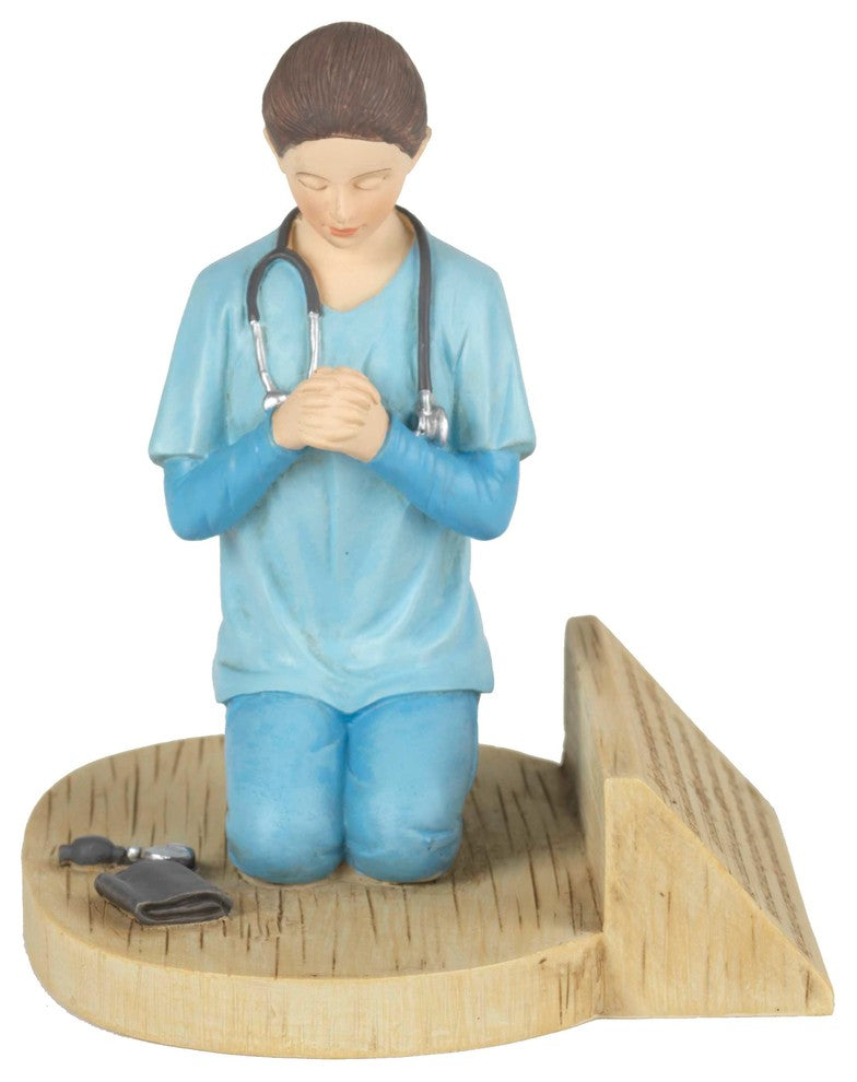Figuire  Resin 5" Nurse's Prayer