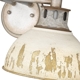 Golden Lighting 0865-BA2 AI Kinsley 2 Light 19"W Vanity Light - Aged Galvanized