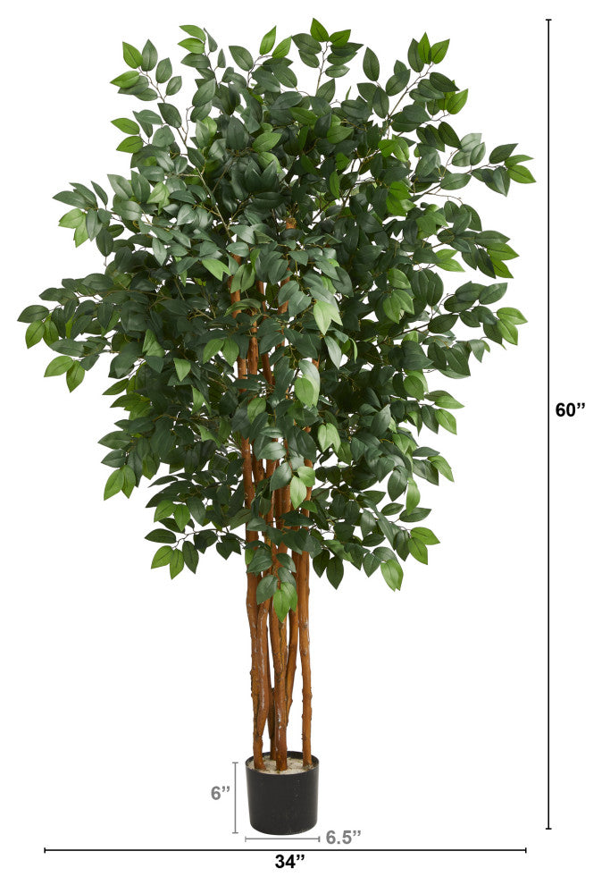 5' Sakaki Artificial Tree With 1470 Bendable Branches