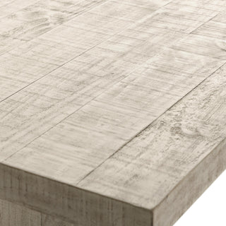 Kosas Home Lynx 94" Reclaimed Pine Wood Dining Table, White