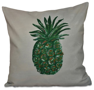 Polyester Decorative Pillow, Jumpina, Brown, Green, 18"x18"