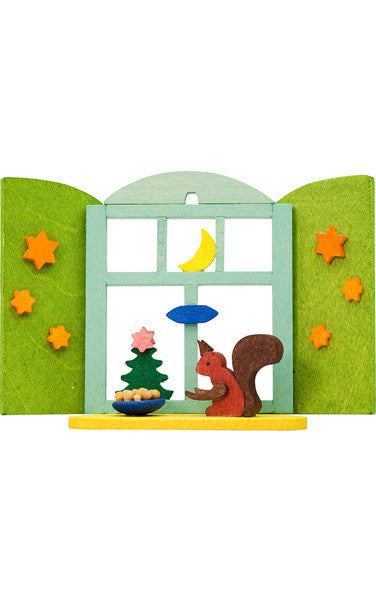 Graupner Ornament- Squirrel In Window
